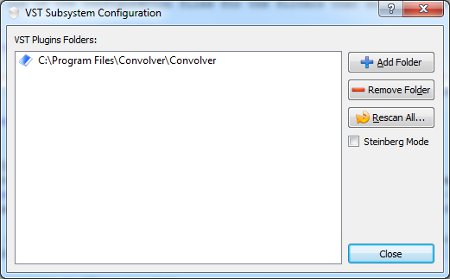 Foobar VST Setup Image