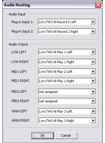 Thuneau Allocator Audio Routing Settings Thuneau Allocator Audio Routing Settings
